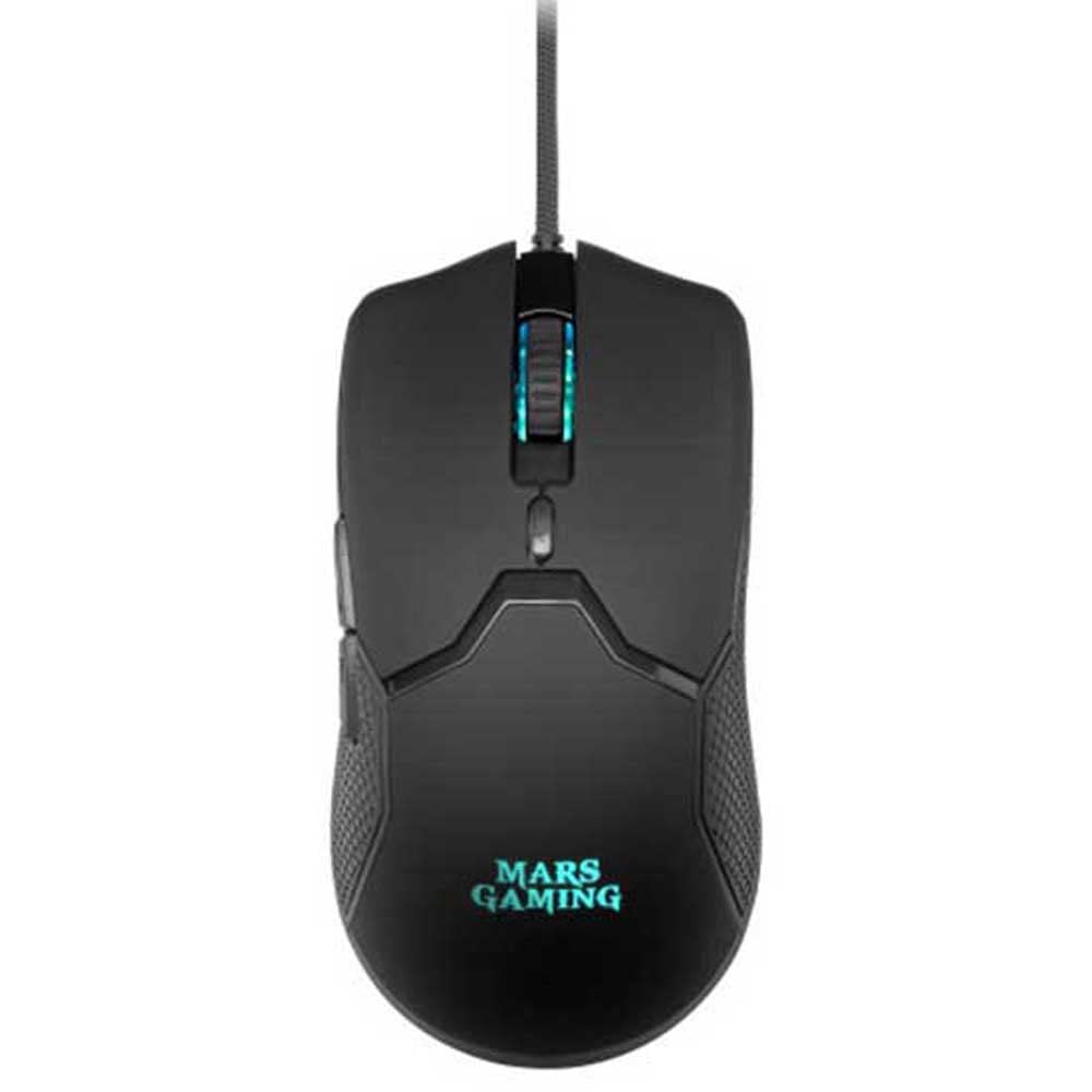 Mars Gaming MCP124, Layout Espanhol, Combo Gaming 3em1, Teclado Ergonômico H-Mech LED RGB, Mouse RGB 3200DPI Switches HUANO, Mousepad Nanotêxtil 360x260mm, Compatibilidade Multiplataforma, Preto