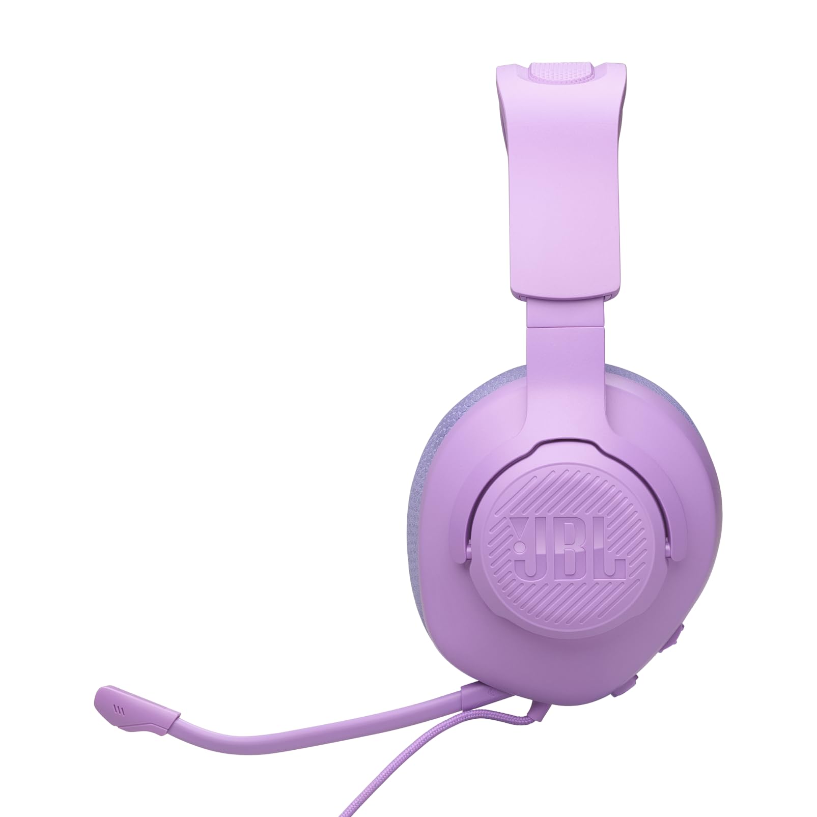 JBL Quantum 100M2 Headset Circumaural para Gaming, JBL QuantumSOUND Signature, Cabo de Áudio 3,5 mm, Compatível com Múltiplas Plataformas, Microfone Removível, Função Mudo, Preto