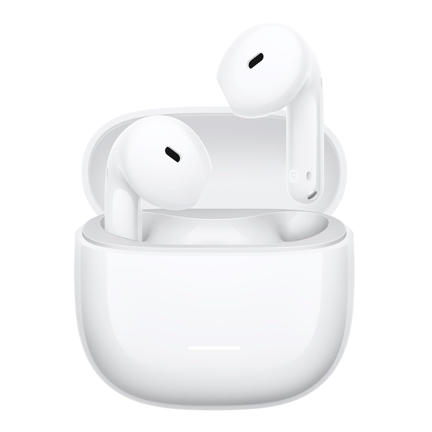 XIAOMI REDMI Buds 8 Active - TWS Bluetooth Semi-intra-auricular, Driver de Titânio de 14,2 mm, Graves Potentes, 37h de Autonomia, Conexão Dual em 2 Dispositivos, 5 EQ, Bluetooth 5.4, IP54, Preto