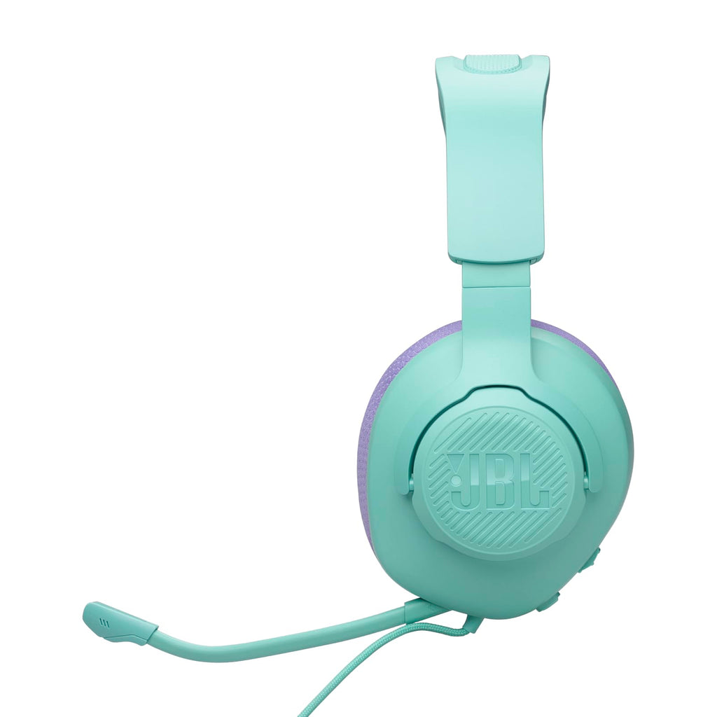 JBL Quantum 100M2 Headset Circumaural para Gaming, JBL QuantumSOUND Signature, Cabo de Áudio 3,5 mm, Compatível com Múltiplas Plataformas, Microfone Removível, Função Mudo, Preto