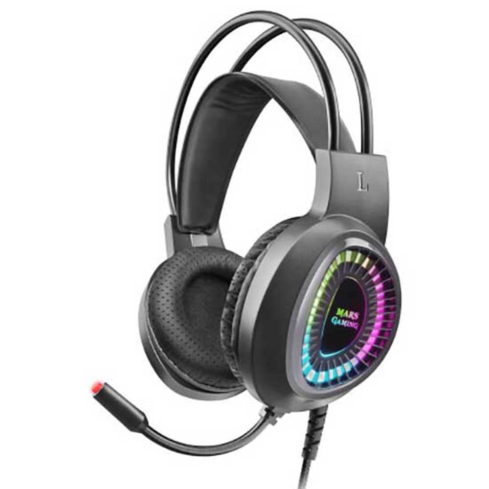 Mars Gaming MCP124, Layout Espanhol, Combo Gaming 3em1, Teclado Ergonômico H-Mech LED RGB, Mouse RGB 3200DPI Switches HUANO, Mousepad Nanotêxtil 360x260mm, Compatibilidade Multiplataforma, Preto