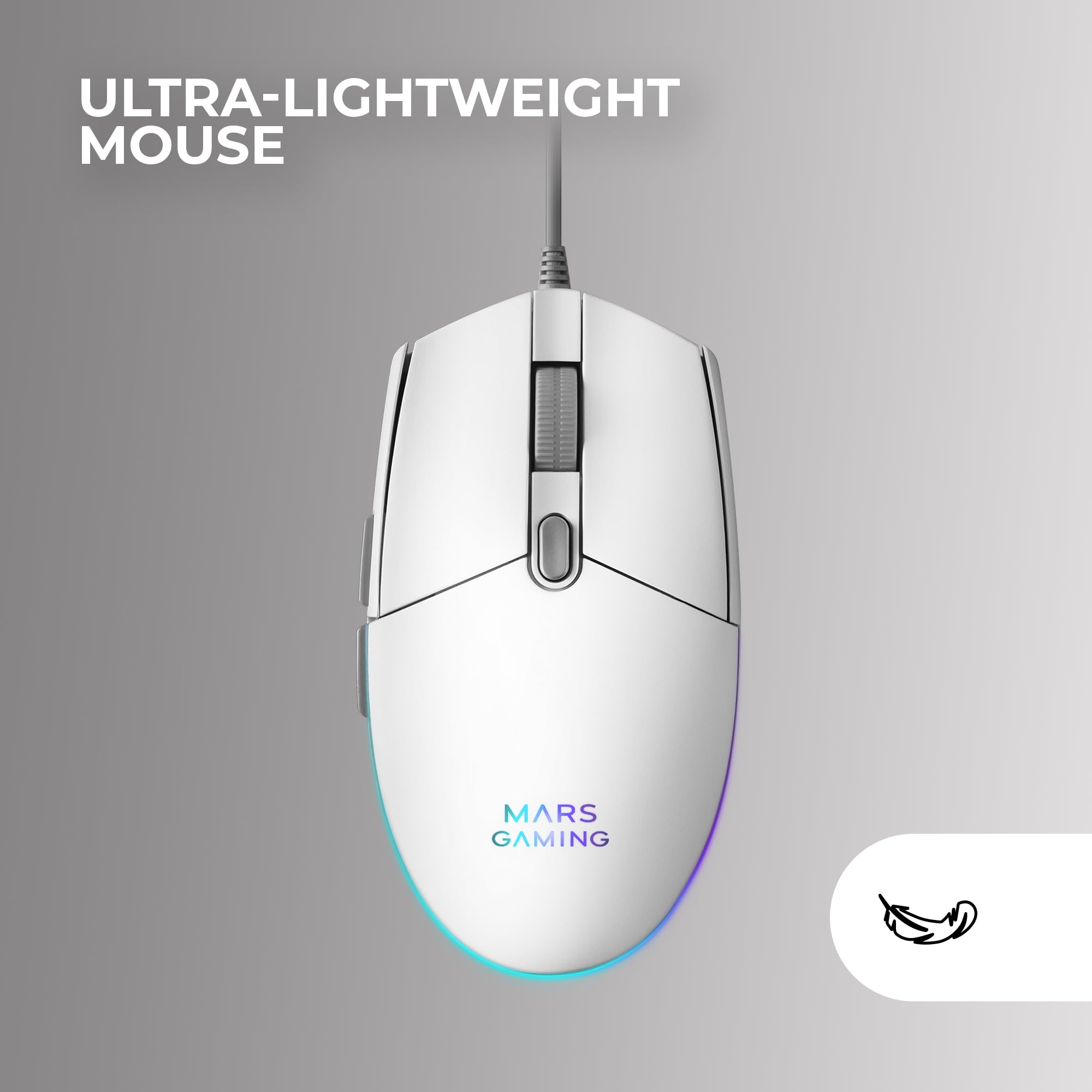 Mars Gaming MCP124, Layout Espanhol, Combo Gaming 3em1, Teclado Ergonômico H-Mech LED RGB, Mouse RGB 3200DPI Switches HUANO, Mousepad Nanotêxtil 360x260mm, Compatibilidade Multiplataforma, Preto