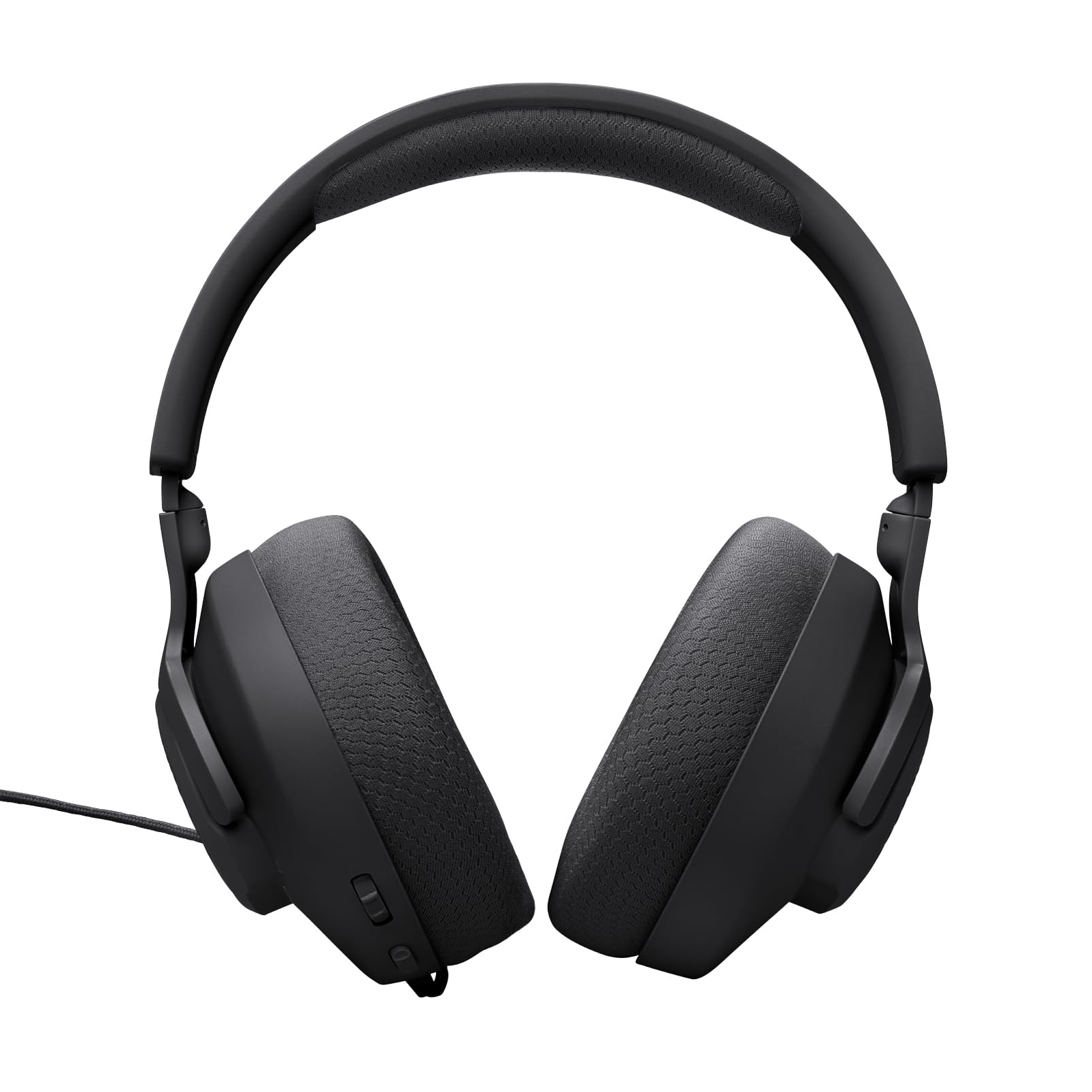 JBL Quantum 100M2 Headset Circumaural para Gaming, JBL QuantumSOUND Signature, Cabo de Áudio 3,5 mm, Compatível com Múltiplas Plataformas, Microfone Removível, Função Mudo, Preto
