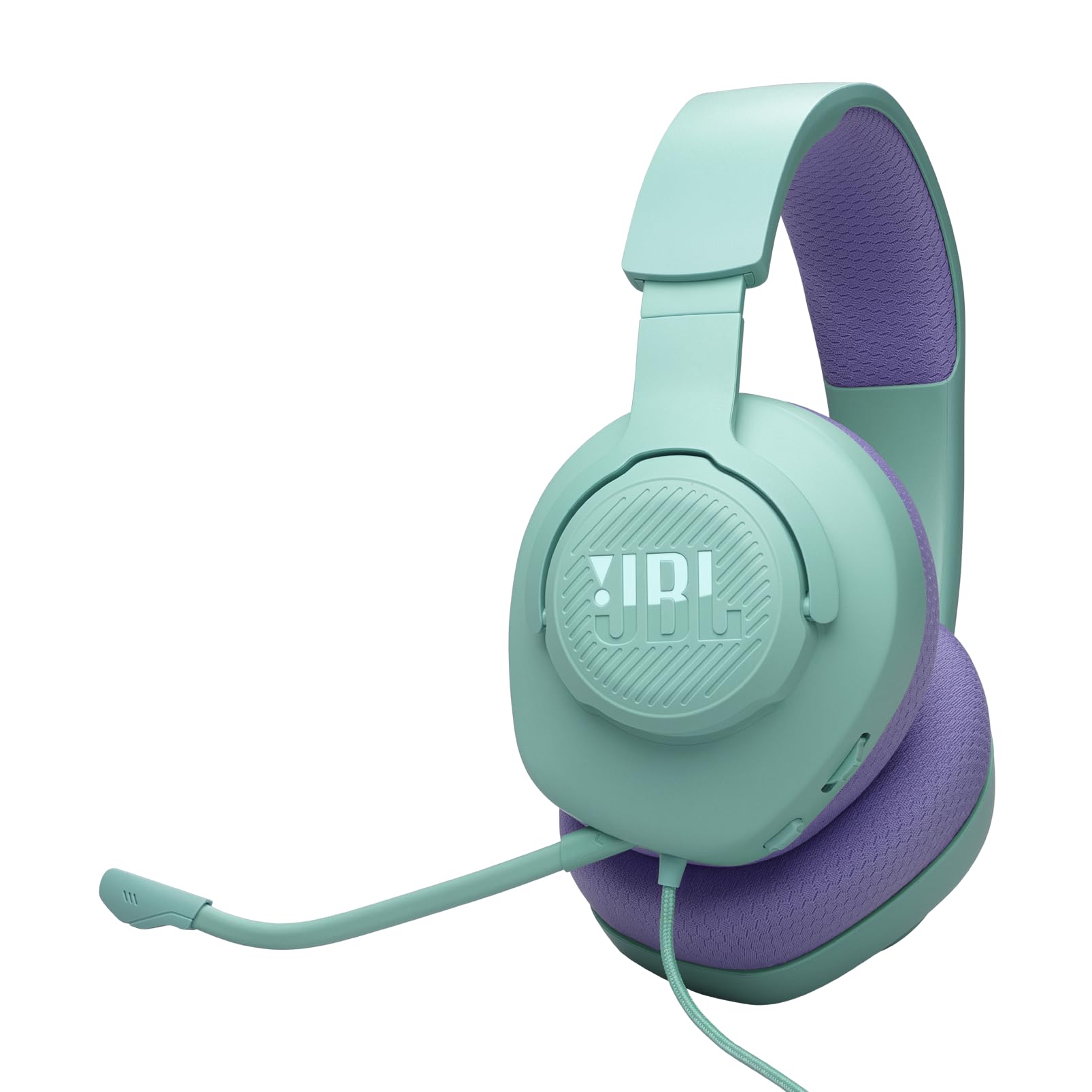 JBL Quantum 100M2 Headset Circumaural para Gaming, JBL QuantumSOUND Signature, Cabo de Áudio 3,5 mm, Compatível com Múltiplas Plataformas, Microfone Removível, Função Mudo, Preto
