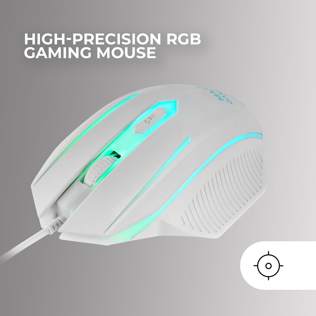 Mars Gaming MCP124, Layout Espanhol, Combo Gaming 3em1, Teclado Ergonômico H-Mech LED RGB, Mouse RGB 3200DPI Switches HUANO, Mousepad Nanotêxtil 360x260mm, Compatibilidade Multiplataforma, Preto