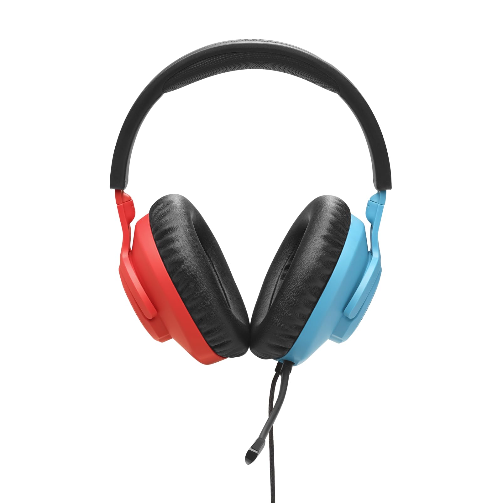JBL Quantum 100M2 Headset Circumaural para Gaming, JBL QuantumSOUND Signature, Cabo de Áudio 3,5 mm, Compatível com Múltiplas Plataformas, Microfone Removível, Função Mudo, Preto