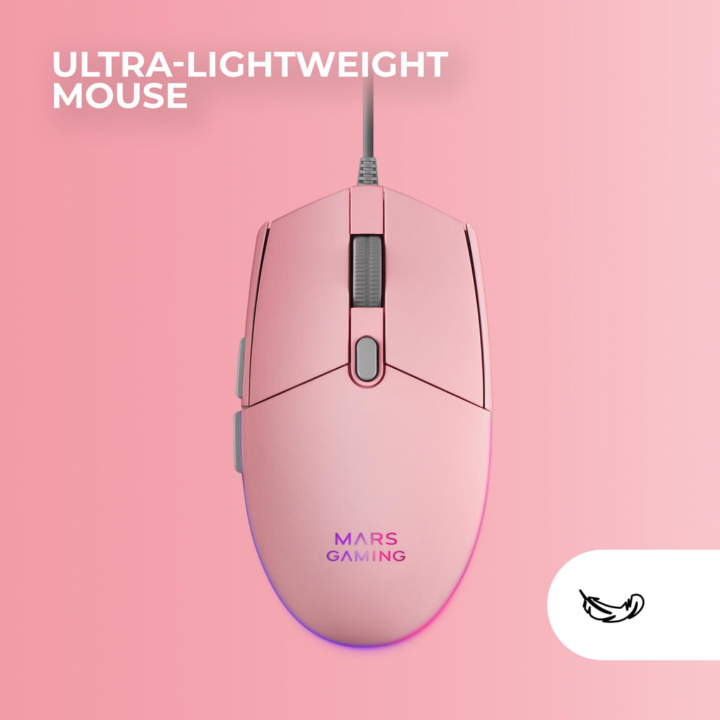 Mars Gaming MCP124, Layout Espanhol, Combo Gaming 3em1, Teclado Ergonômico H-Mech LED RGB, Mouse RGB 3200DPI Switches HUANO, Mousepad Nanotêxtil 360x260mm, Compatibilidade Multiplataforma, Preto