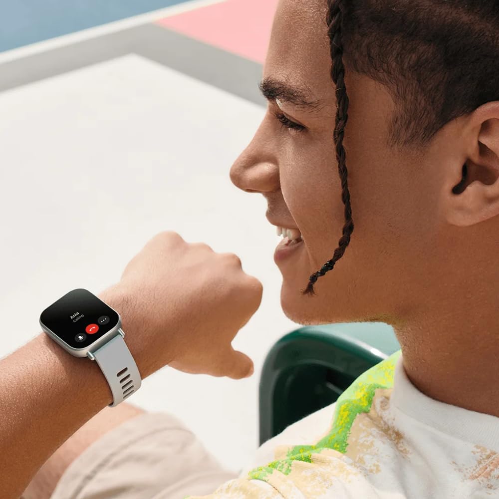XIAOMI Redmi Watch 5 Active, Chamadas Bluetooth, Tela LCD de 2 Polegadas, Monitor de Frequência Cardíaca, 140 Modos Esportivos, até 18 dias de autonomia, Prata