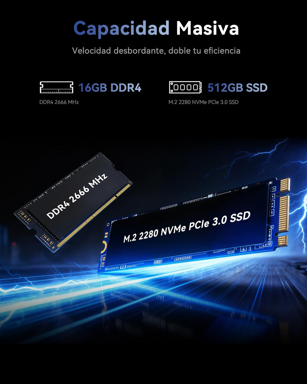 ACEMAGIC 16" FHD Notebook Ryzen 4300U até 3,7 GHz (Superior ao N95/3500U/3200U) Laptop 16GB RAM 512GB SSD Expansível a 2TB, Dobrável 180°, HDMI, Type-C, Computador para Escritório, Estudo e Uso Doméstico