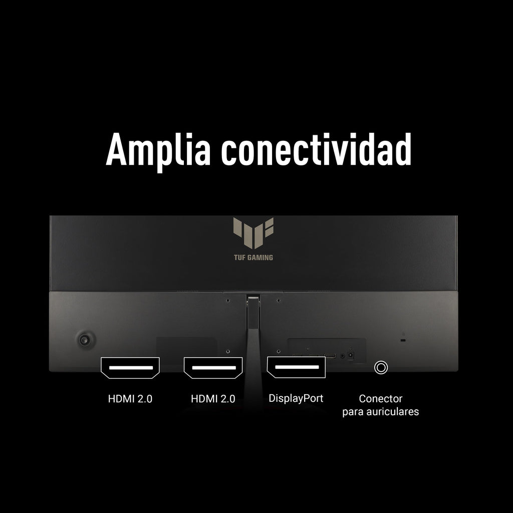 ASUS TUF Gaming VG249Q5R - Monitor Fast IPS Full HD de 23,8" | 200 Hz, Fast IPS, ELMB, 0,3 ms GTG (mín), Alto-falante Estéreo, DisplayWidget Center, IA Visual