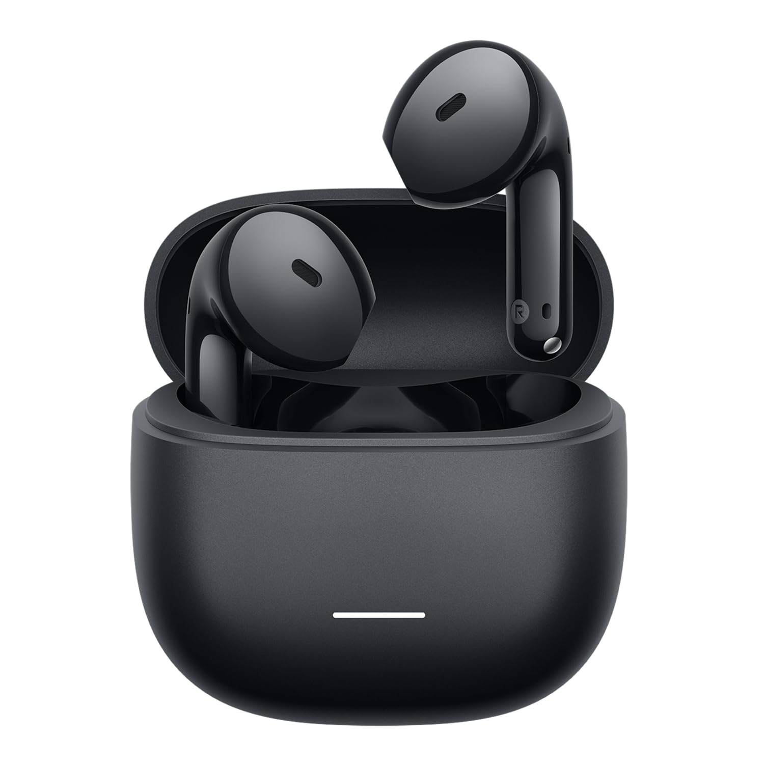 XIAOMI REDMI Buds 8 Active - TWS Bluetooth Semi-intra-auricular, Driver de Titânio de 14,2 mm, Graves Potentes, 37h de Autonomia, Conexão Dual em 2 Dispositivos, 5 EQ, Bluetooth 5.4, IP54, Preto