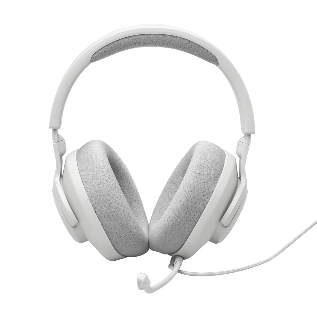 JBL Quantum 100M2 Headset Circumaural para Gaming, JBL QuantumSOUND Signature, Cabo de Áudio 3,5 mm, Compatível com Múltiplas Plataformas, Microfone Removível, Função Mudo, Preto