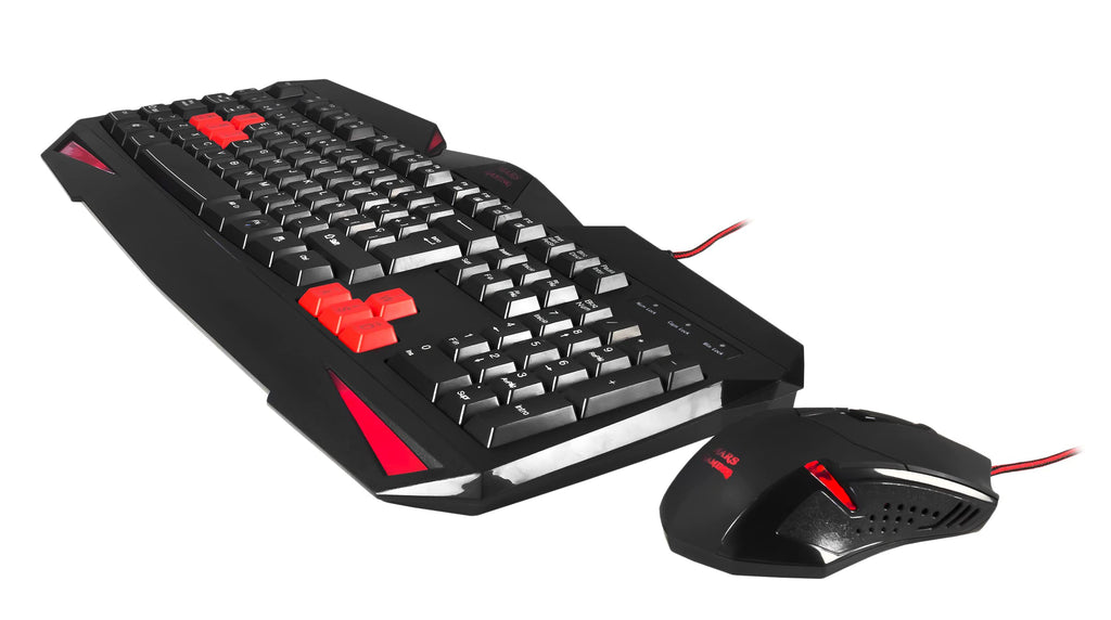 Mars Gaming MCP124, Layout Espanhol, Combo Gaming 3em1, Teclado Ergonômico H-Mech LED RGB, Mouse RGB 3200DPI Switches HUANO, Mousepad Nanotêxtil 360x260mm, Compatibilidade Multiplataforma, Preto