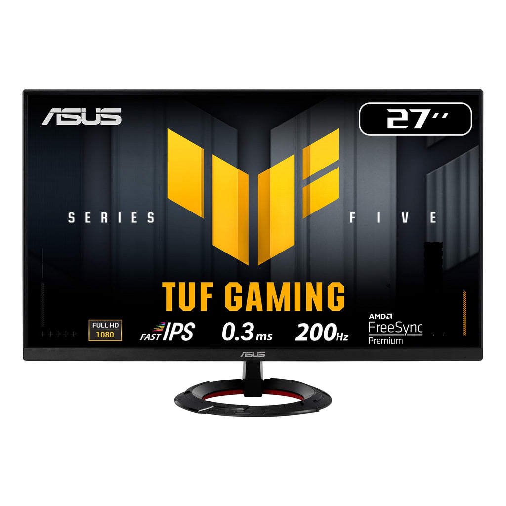 ASUS TUF Gaming VG249Q5R - Monitor Fast IPS Full HD de 23,8" | 200 Hz, Fast IPS, ELMB, 0,3 ms GTG (mín), Alto-falante Estéreo, DisplayWidget Center, IA Visual