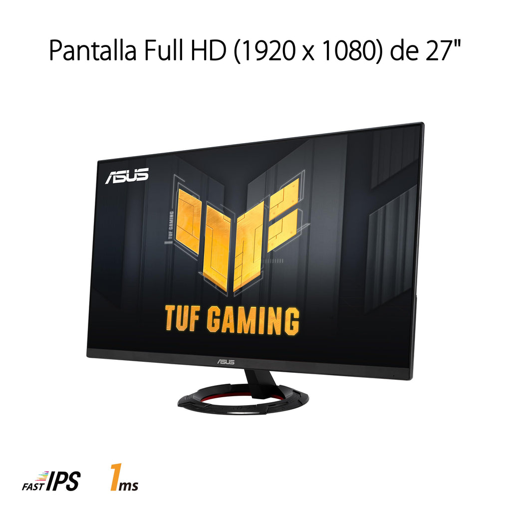 ASUS TUF Gaming VG249Q5R - Monitor Fast IPS Full HD de 23,8" | 200 Hz, Fast IPS, ELMB, 0,3 ms GTG (mín), Alto-falante Estéreo, DisplayWidget Center, IA Visual