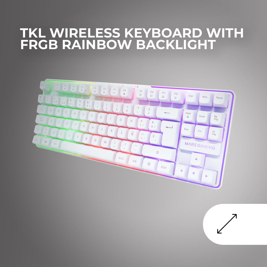Mars Gaming MCP124, Layout Espanhol, Combo Gaming 3em1, Teclado Ergonômico H-Mech LED RGB, Mouse RGB 3200DPI Switches HUANO, Mousepad Nanotêxtil 360x260mm, Compatibilidade Multiplataforma, Preto