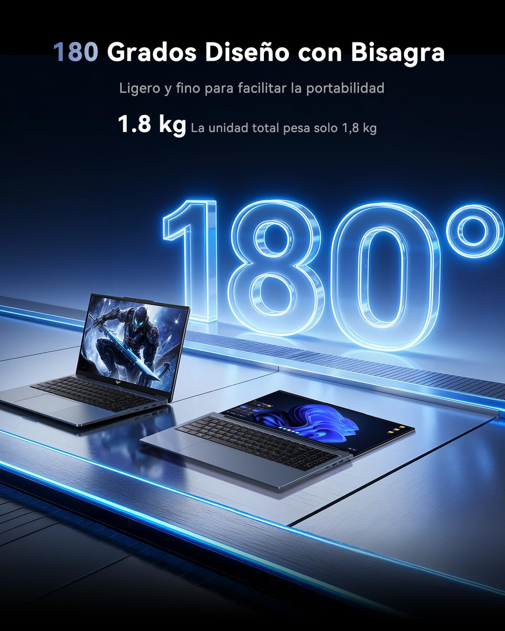 ACEMAGIC 16" FHD Notebook Ryzen 4300U até 3,7 GHz (Superior ao N95/3500U/3200U) Laptop 16GB RAM 512GB SSD Expansível a 2TB, Dobrável 180°, HDMI, Type-C, Computador para Escritório, Estudo e Uso Doméstico