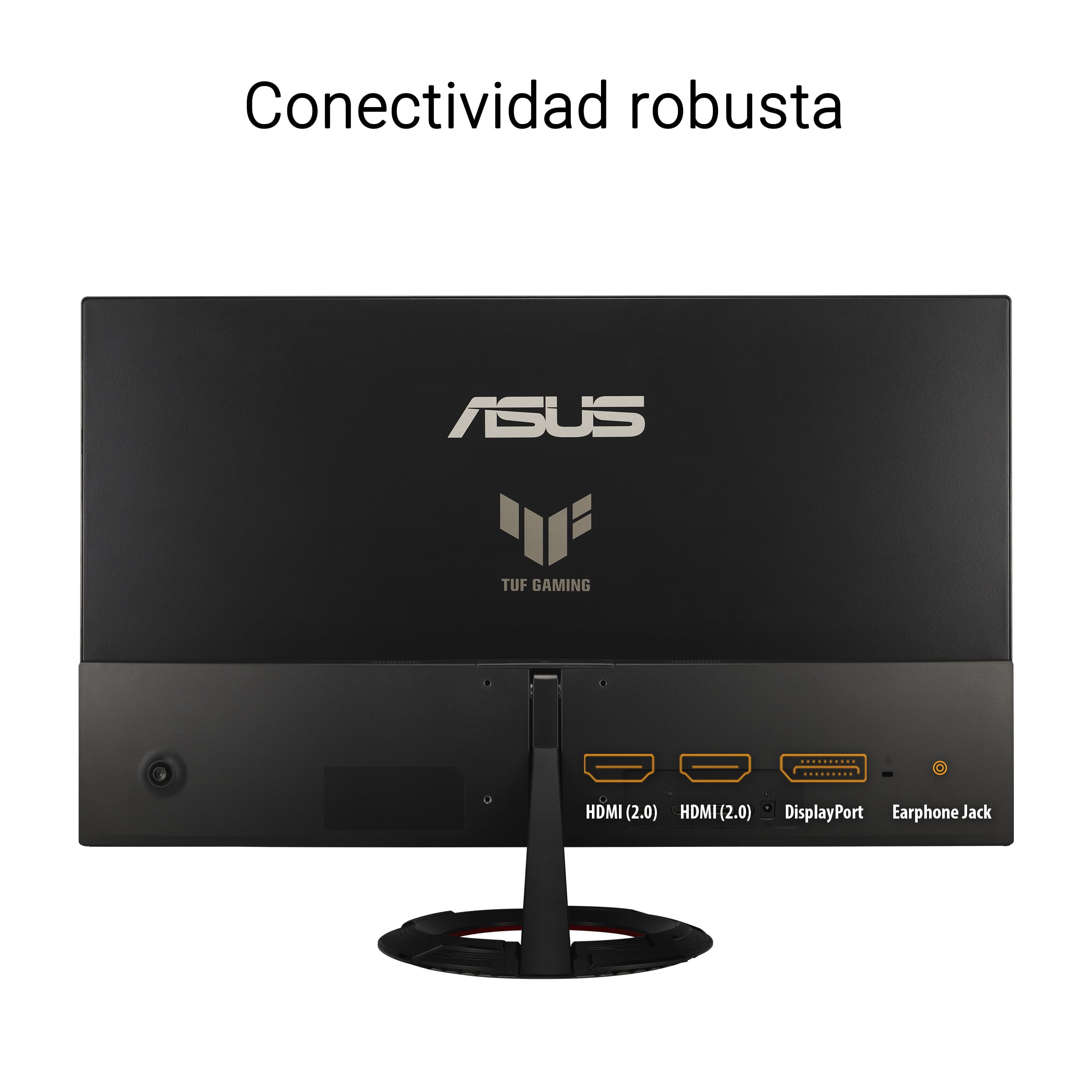 ASUS TUF Gaming VG249Q5R - Monitor Fast IPS Full HD de 23,8" | 200 Hz, Fast IPS, ELMB, 0,3 ms GTG (mín), Alto-falante Estéreo, DisplayWidget Center, IA Visual