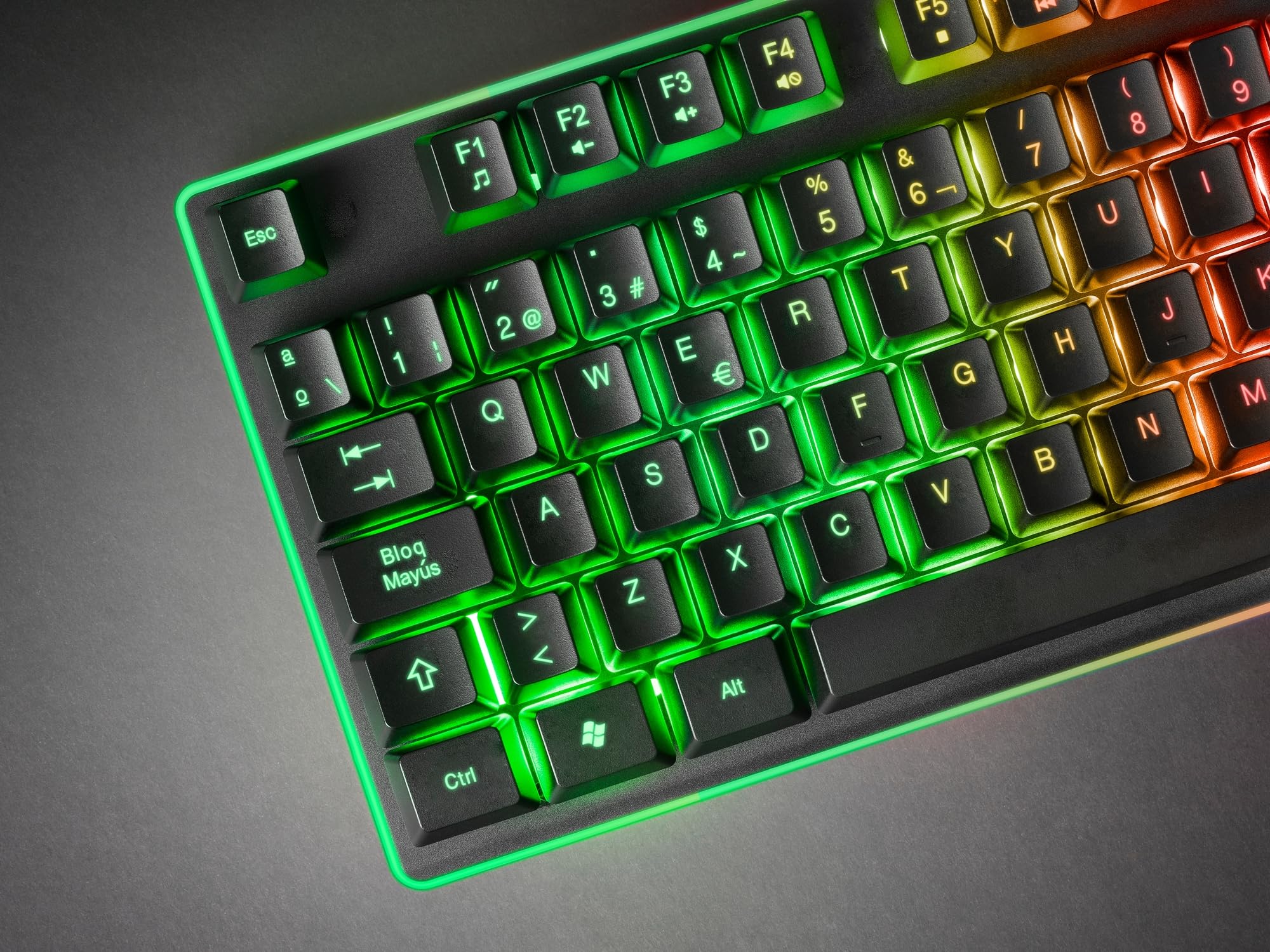 Mars Gaming MCP124, Layout Espanhol, Combo Gaming 3em1, Teclado Ergonômico H-Mech LED RGB, Mouse RGB 3200DPI Switches HUANO, Mousepad Nanotêxtil 360x260mm, Compatibilidade Multiplataforma, Preto