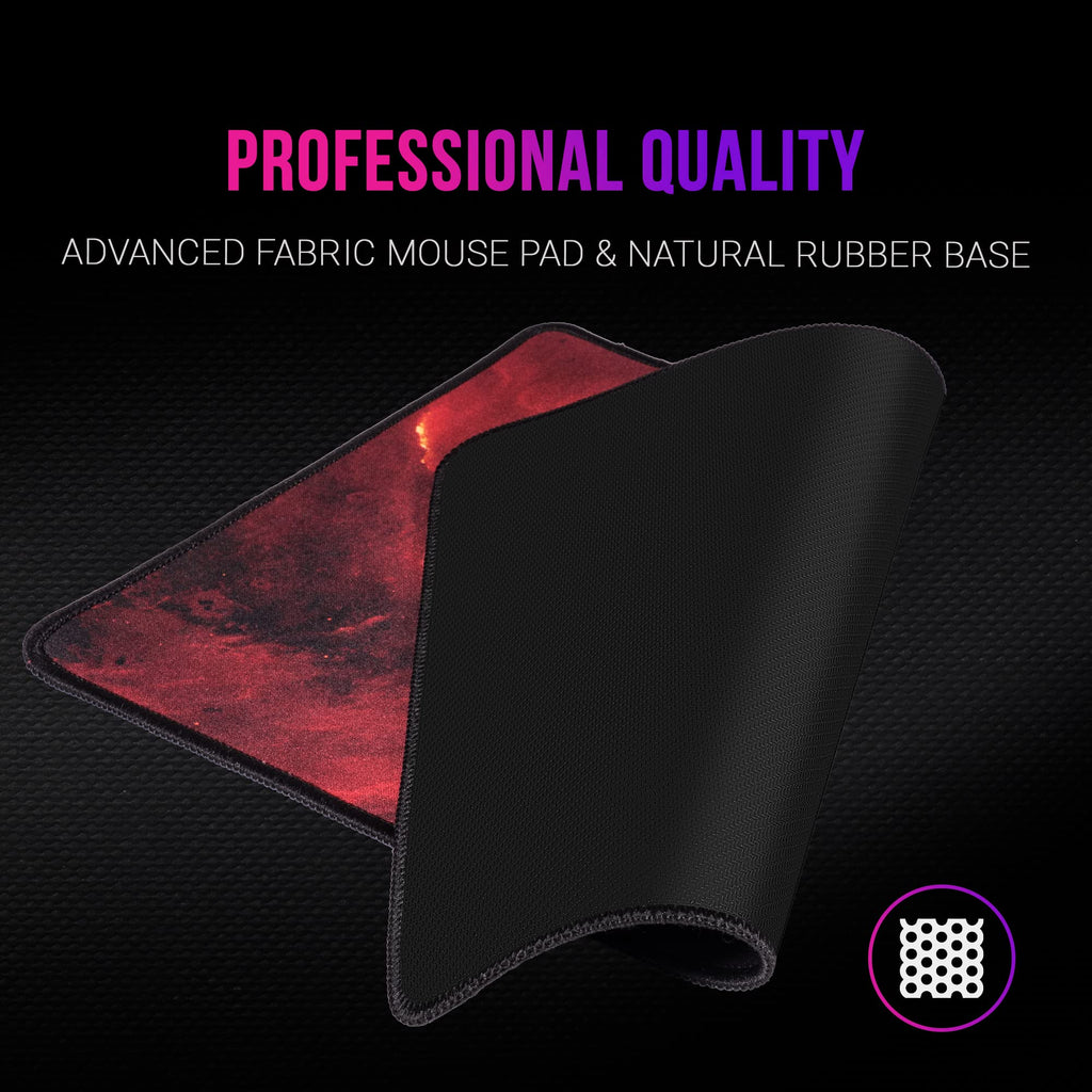 Mars Gaming MCP124, Layout Espanhol, Combo Gaming 3em1, Teclado Ergonômico H-Mech LED RGB, Mouse RGB 3200DPI Switches HUANO, Mousepad Nanotêxtil 360x260mm, Compatibilidade Multiplataforma, Preto