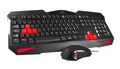 Mars Gaming MCP124, Layout Espanhol, Combo Gaming 3em1, Teclado Ergonômico H-Mech LED RGB, Mouse RGB 3200DPI Switches HUANO, Mousepad Nanotêxtil 360x260mm, Compatibilidade Multiplataforma, Preto