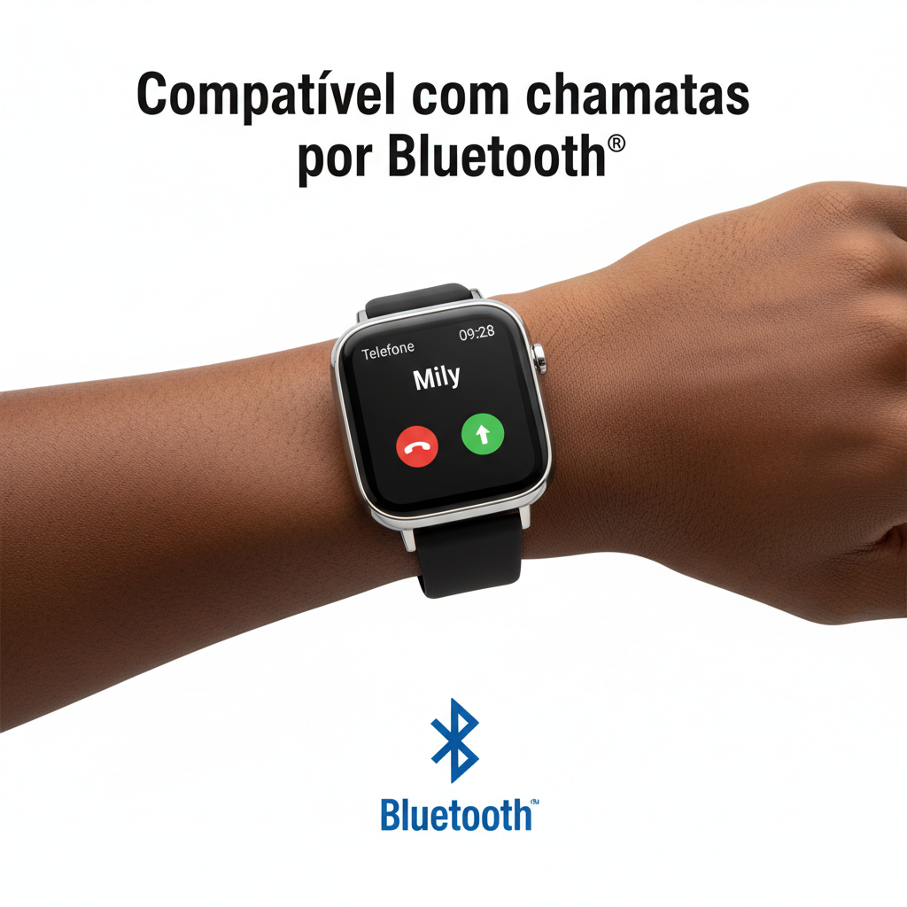 XIAOMI Redmi Watch 5 Active, Chamadas Bluetooth, Tela LCD de 2 Polegadas, Monitor de Frequência Cardíaca, 140 Modos Esportivos, até 18 dias de autonomia, Prata