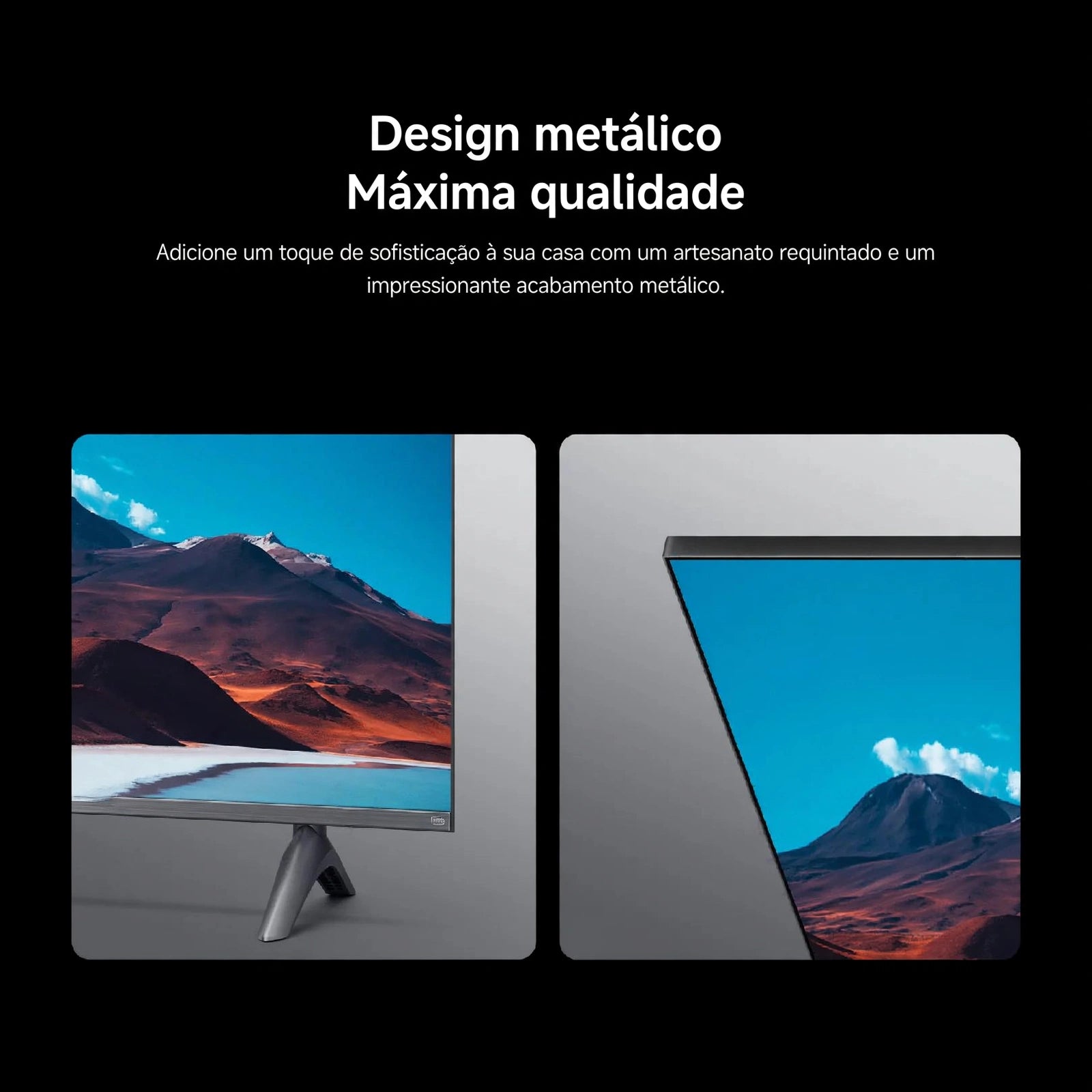 XIAOMI TV F 65, 65 Polegadas (165 cm), 4K UHD, Smart TV, Fire OS8, Controle por Voz Alexa, HDR10, MEMC, Modo Game Boost 120Hz, Compatível com Apple AirPlay