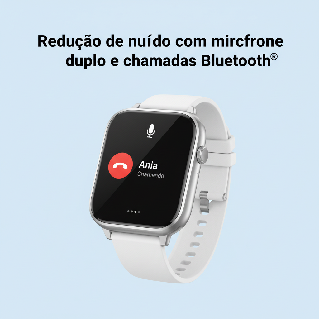 XIAOMI Redmi Watch 5 Active, Chamadas Bluetooth, Tela LCD de 2 Polegadas, Monitor de Frequência Cardíaca, 140 Modos Esportivos, até 18 dias de autonomia, Prata