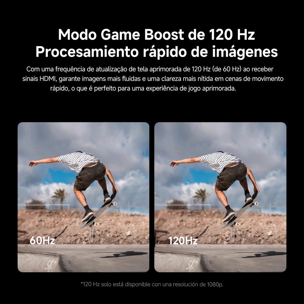 XIAOMI TV F 65, 65 Polegadas (165 cm), 4K UHD, Smart TV, Fire OS8, Controle por Voz Alexa, HDR10, MEMC, Modo Game Boost 120Hz, Compatível com Apple AirPlay